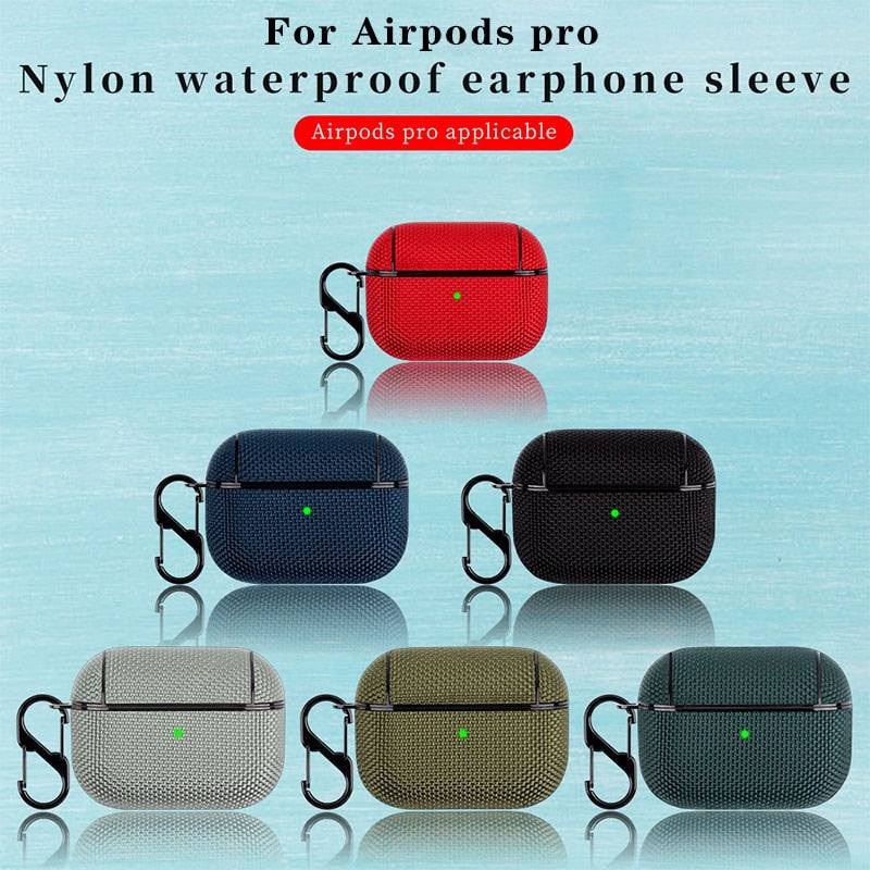 Nylon Protective Cases For Apple Airpods 1/2/Pro - Premium Airpods Cases from Dressmycell.com - Just $18.00! Shop now at Dressmycell.com Nylon Protective Cases For Apple Airpods 1/2/Pro - Premium Airpods Cases from Dressmycell.com - Just $18.00! Shop now at Dressmycell.com